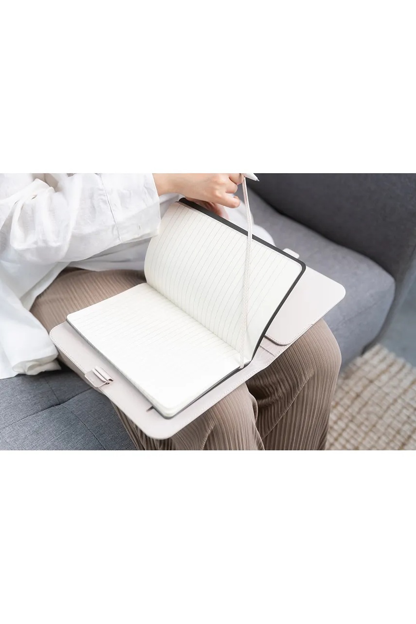 Μπλοκ σημειώσεων Orbitkey Compendium A5 x KonMari χρώμα: μπεζ φωτογραφία