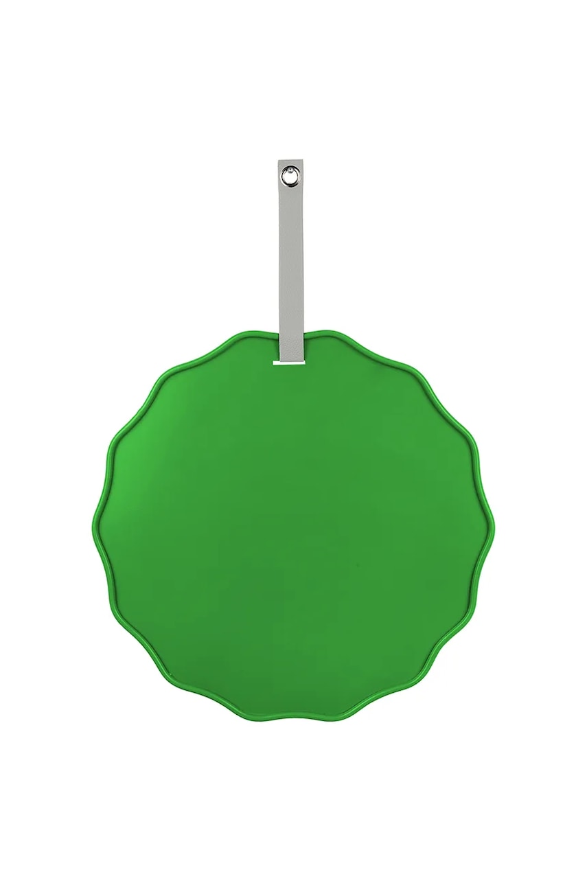 Present Time tablă magnetică Funky Wave 51 cm culoarea verde