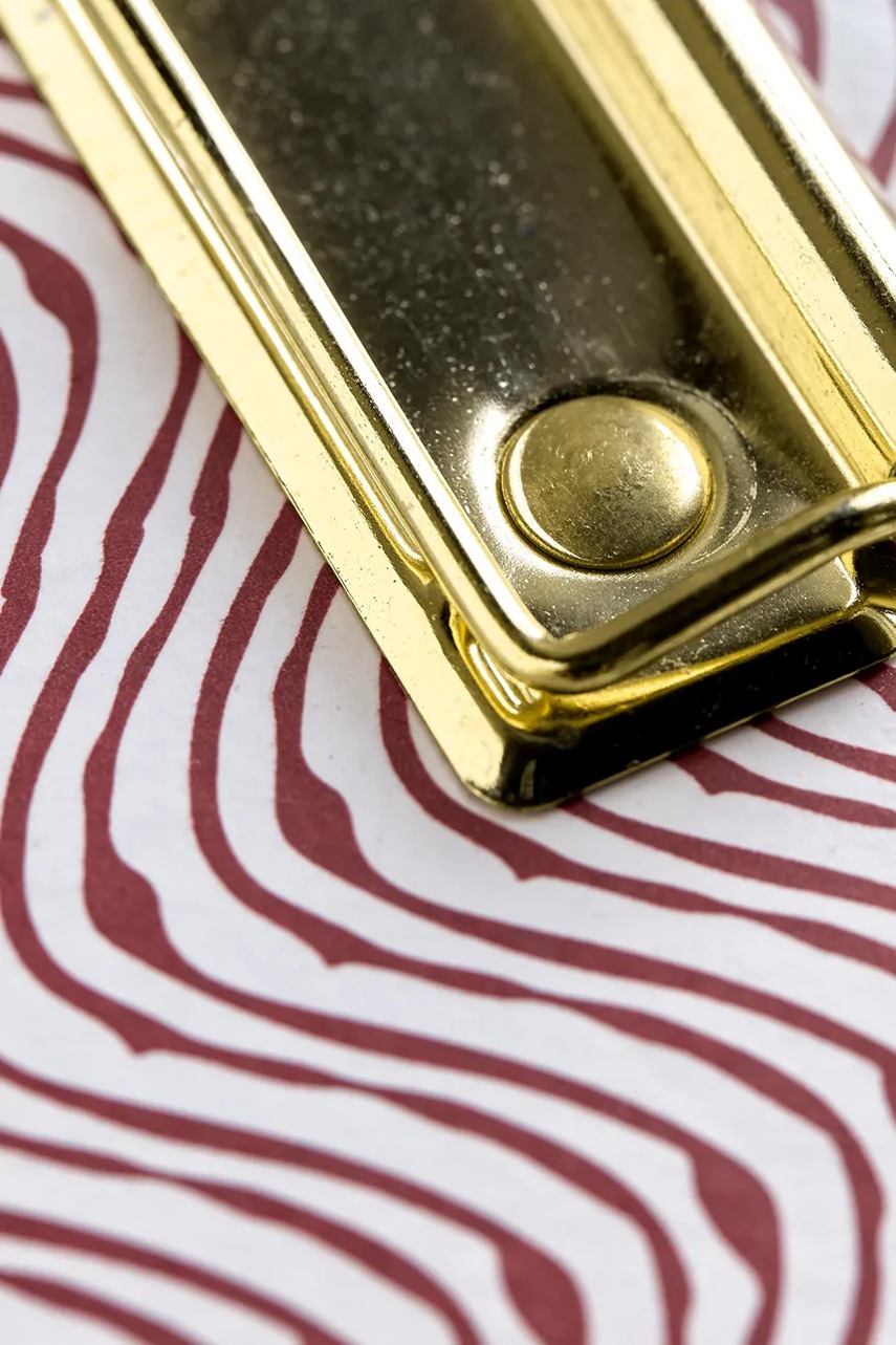 Σημειωματάριο House Doctor HDClip 24 x 32 cm 2-pack χρώμα: κόκκινο φωτογραφία