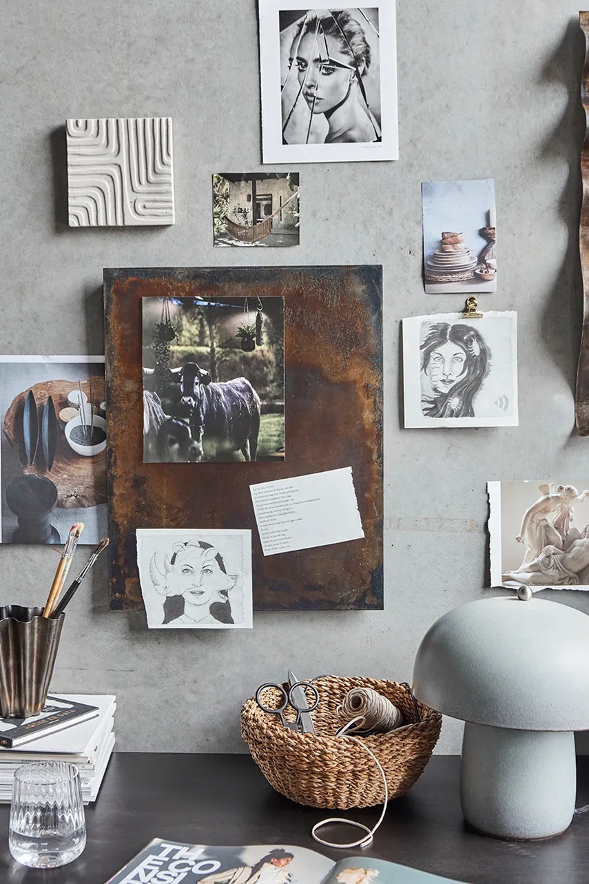 Μαυροπίνακας House Doctor HDNema 40 x 50 cm χρώμα: πολύχρωμο φωτογραφία