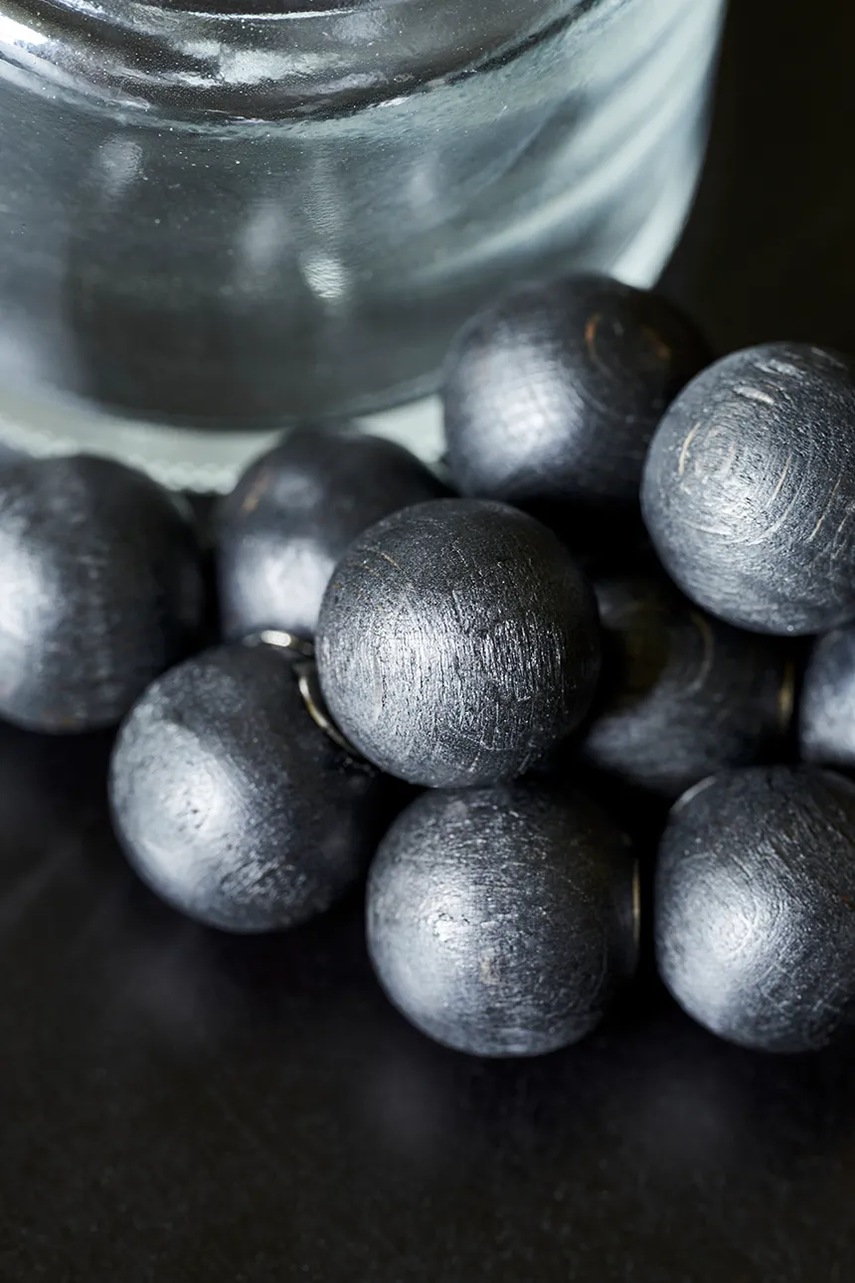 Σετ μαγνητών House Doctor HDBullet 1,5 cm 12 τεμάχια χρώμα: μαύρο φωτογραφία