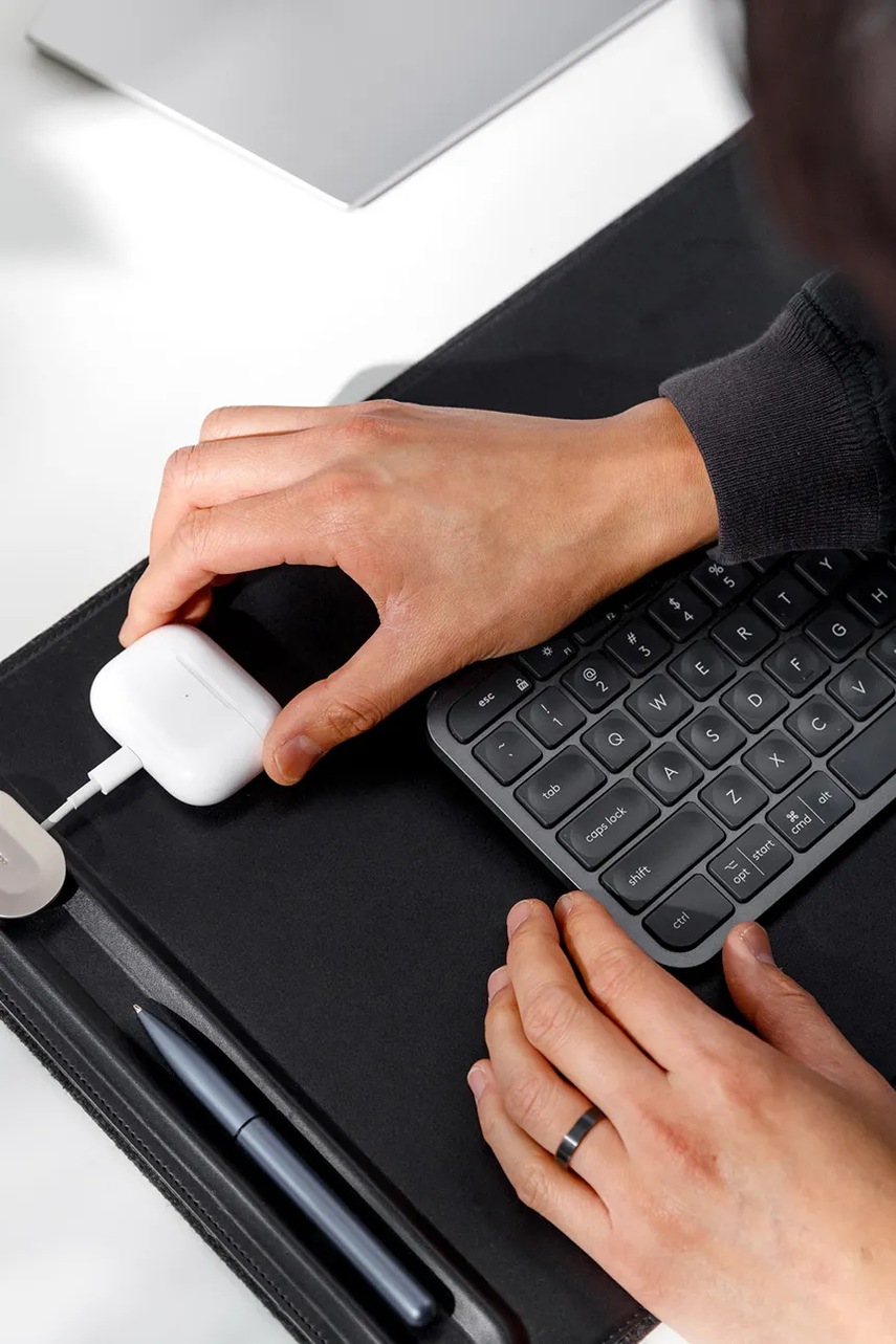 Μπλοκ γραφείου Orbitkey Slim Black 80 x 31 x 0,5 cm φωτογραφία