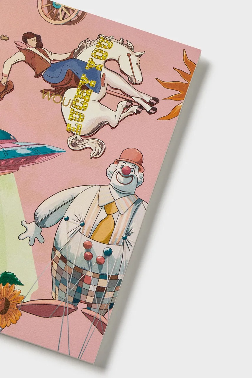 Σημειωματάριο WOUF Circus A5 χρώμα: πολύχρωμο φωτογραφία