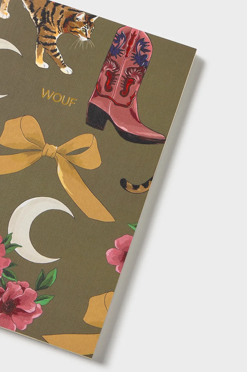 Σημειωματάριο WOUF Rodeo A5 χρώμα: πολύχρωμο φωτογραφία