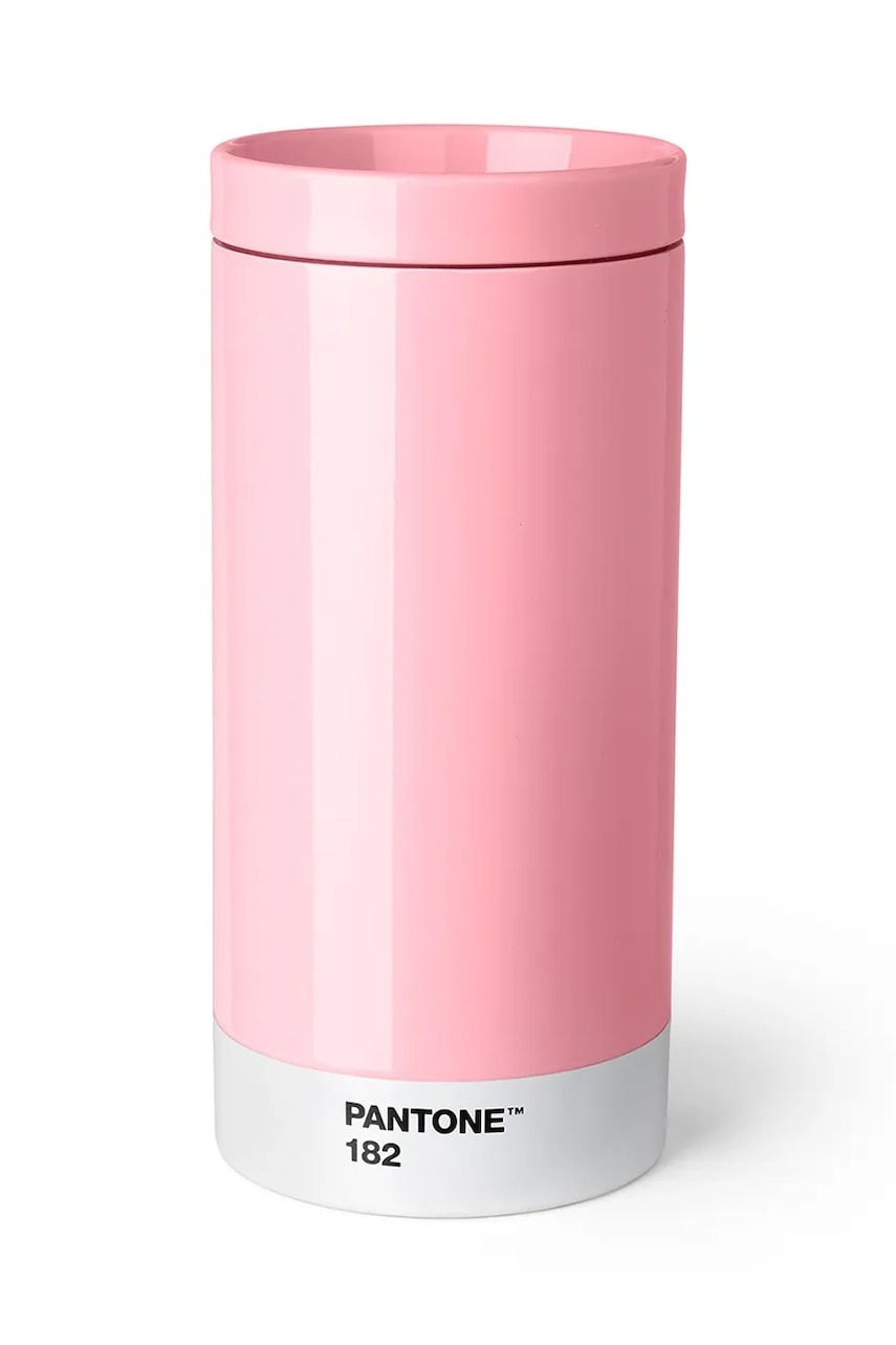 Pantone cană termică 430 ml culoarea roz Pantone cană termică 430 ml culoarea roz