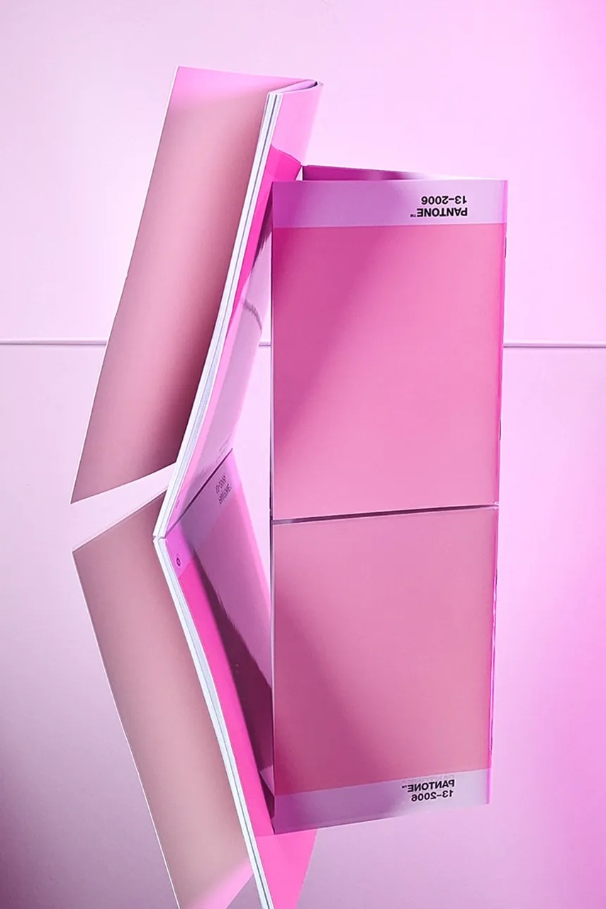 Σετ σημειωματάρια Pantone 17 x 12 cm / 22 x 17 cm 2-pack χρώμα: ροζ φωτογραφία