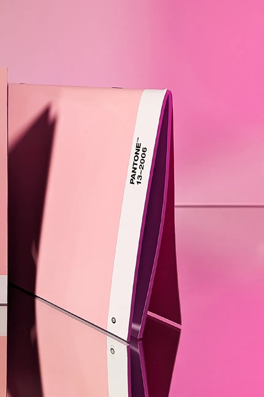 Σετ σημειωματάρια Pantone 17 x 12 cm / 22 x 17 cm 2-pack χρώμα: ροζ φωτογραφία