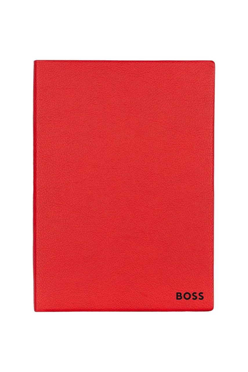 Блокнот BOSS Essential Red Lined A5 цвет красный