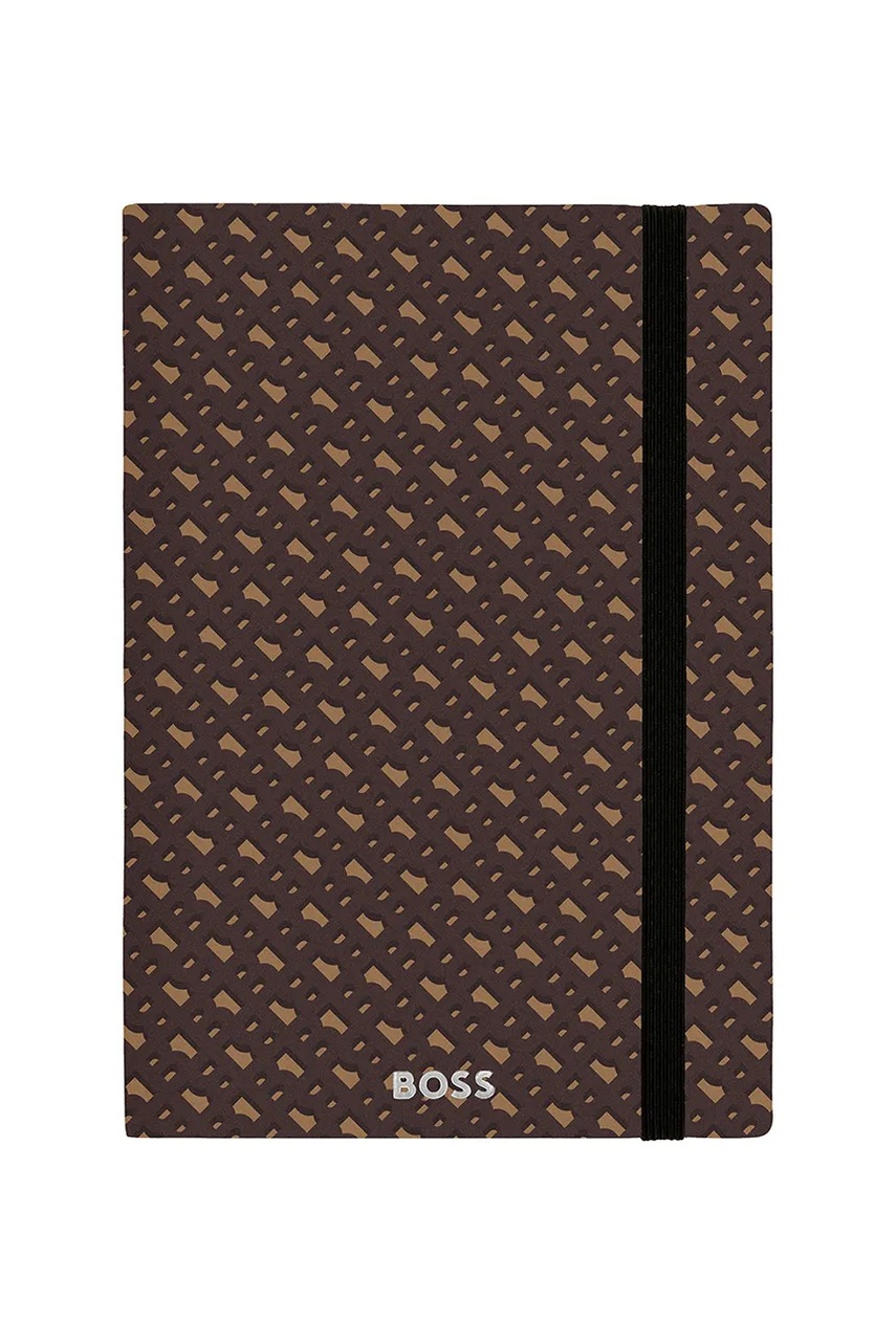 Блокнот BOSS Monogram A5 цвет коричневый