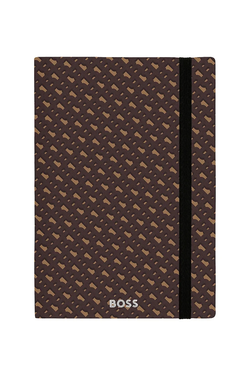 Блокнот BOSS Monogram A5 цвет коричневый Блокнот BOSS Monogram A5 цвет коричневый
