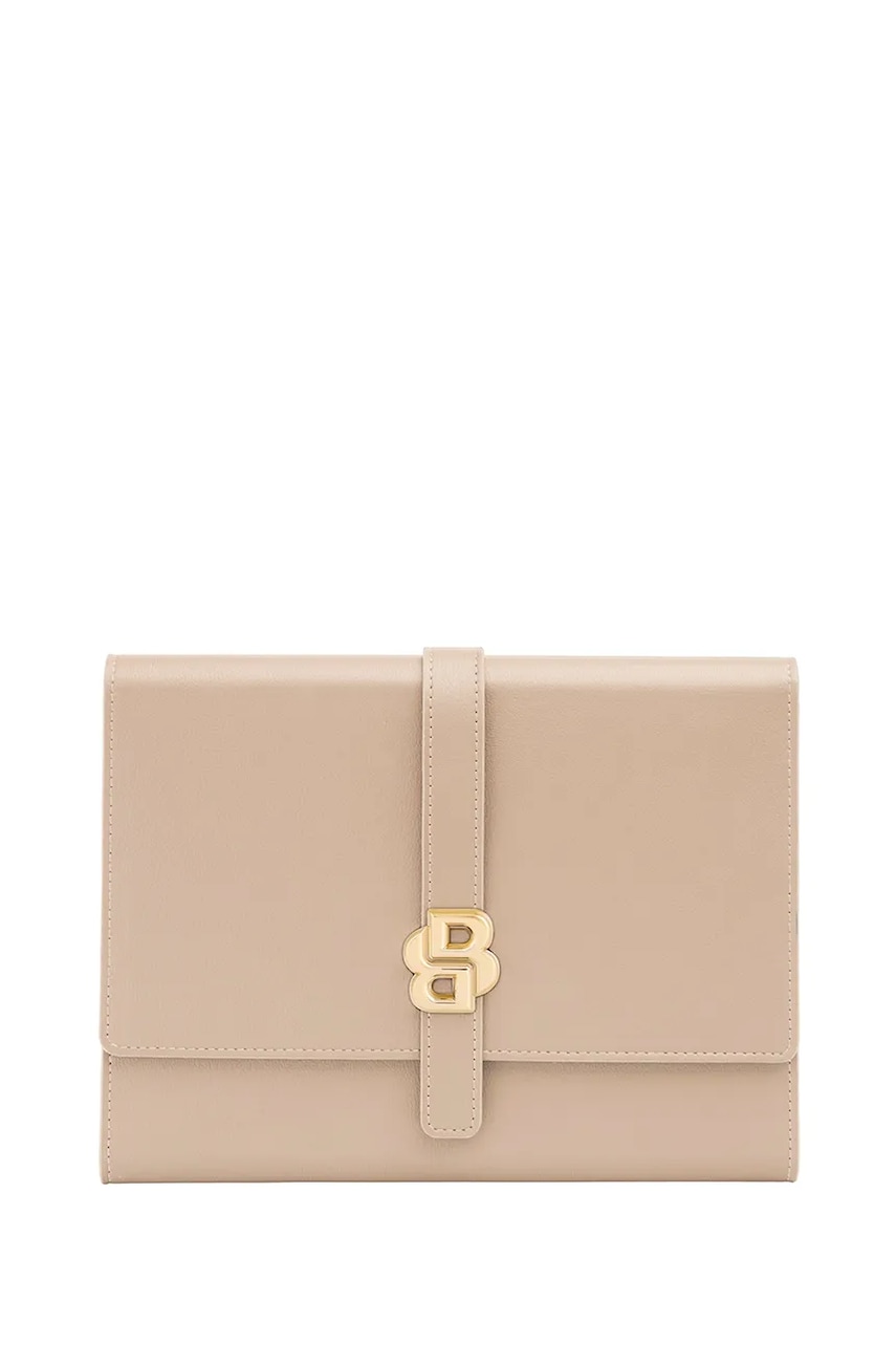 BOSS dosar de documente Double B A5 23 x 18 x 2,5 cm culoarea bej