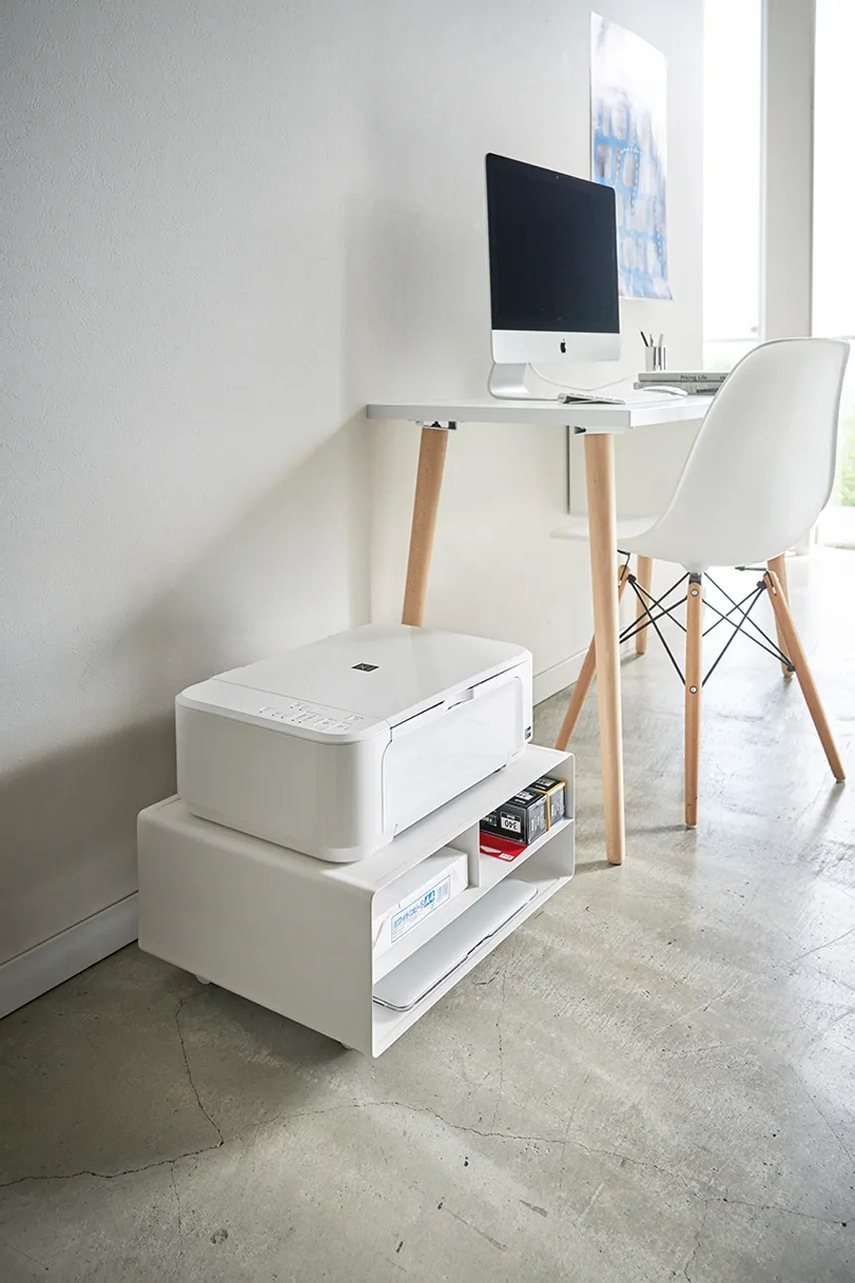 Ράφι για εκτυπωτή Yamazaki Tower 48 x 37 x 19 cm φωτογραφία