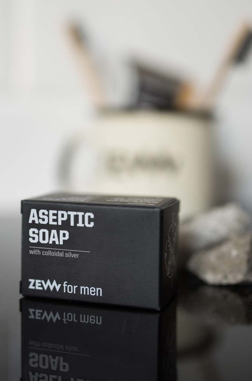 ZEW For Men Săpun Aseptic Cu Argint Coloidal 85 Ml