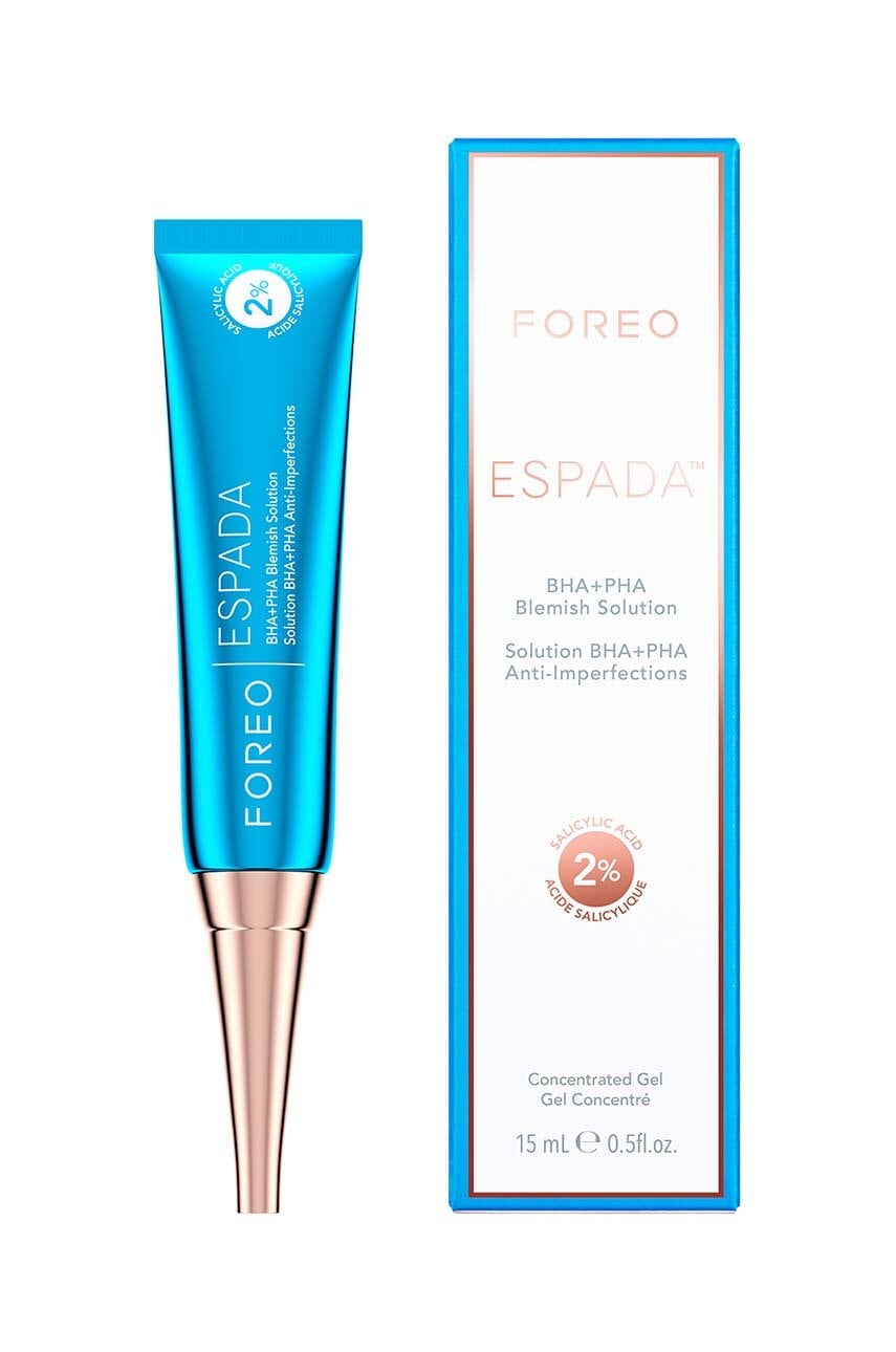 FOREO gel concentrat pentru pete ESPADA BHA+PHA Blemish Solution 15 ml