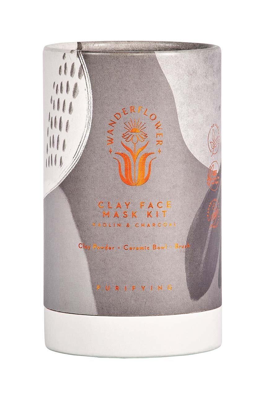 Μάσκα προσώπου Wanderflower diy Clay Face Mask Kit φωτογραφία