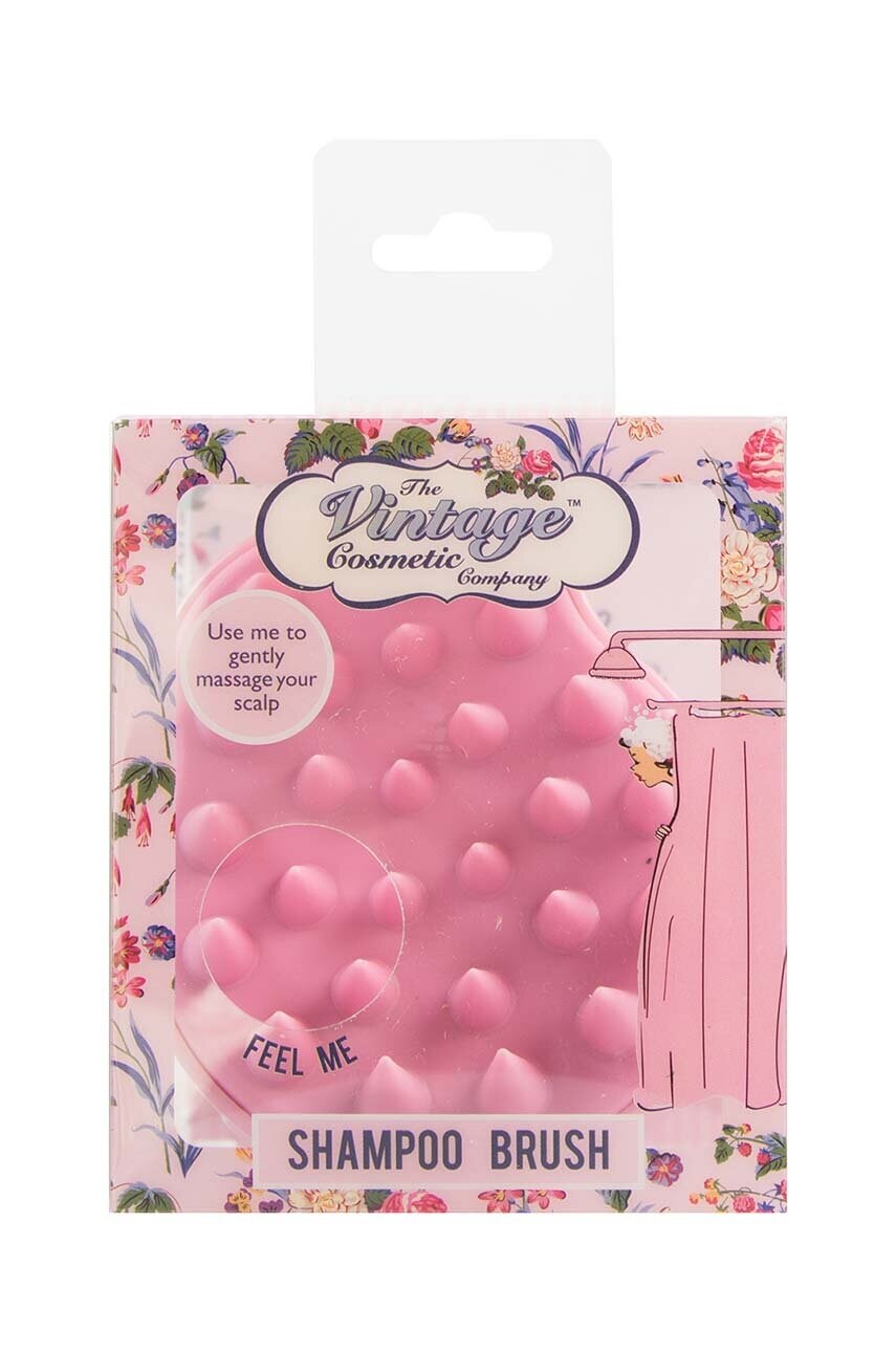 Μασάζ τριχωτού της κεφαλής The Vintage Cosmetics Company Shampoo Brush φωτογραφία