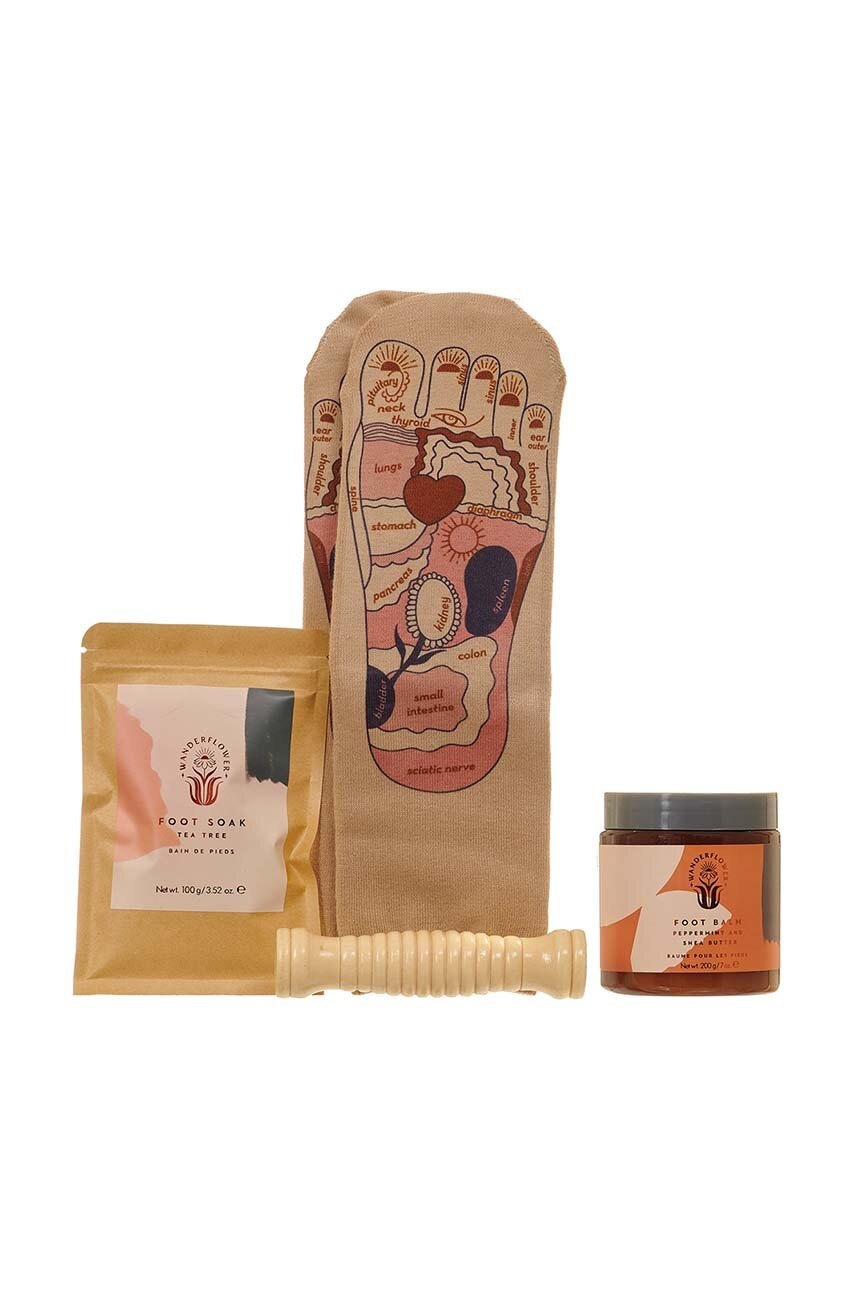 

Комплект за рефлексотерапия Wanderflower Down to Earth Set (4 броя), Многоцветен