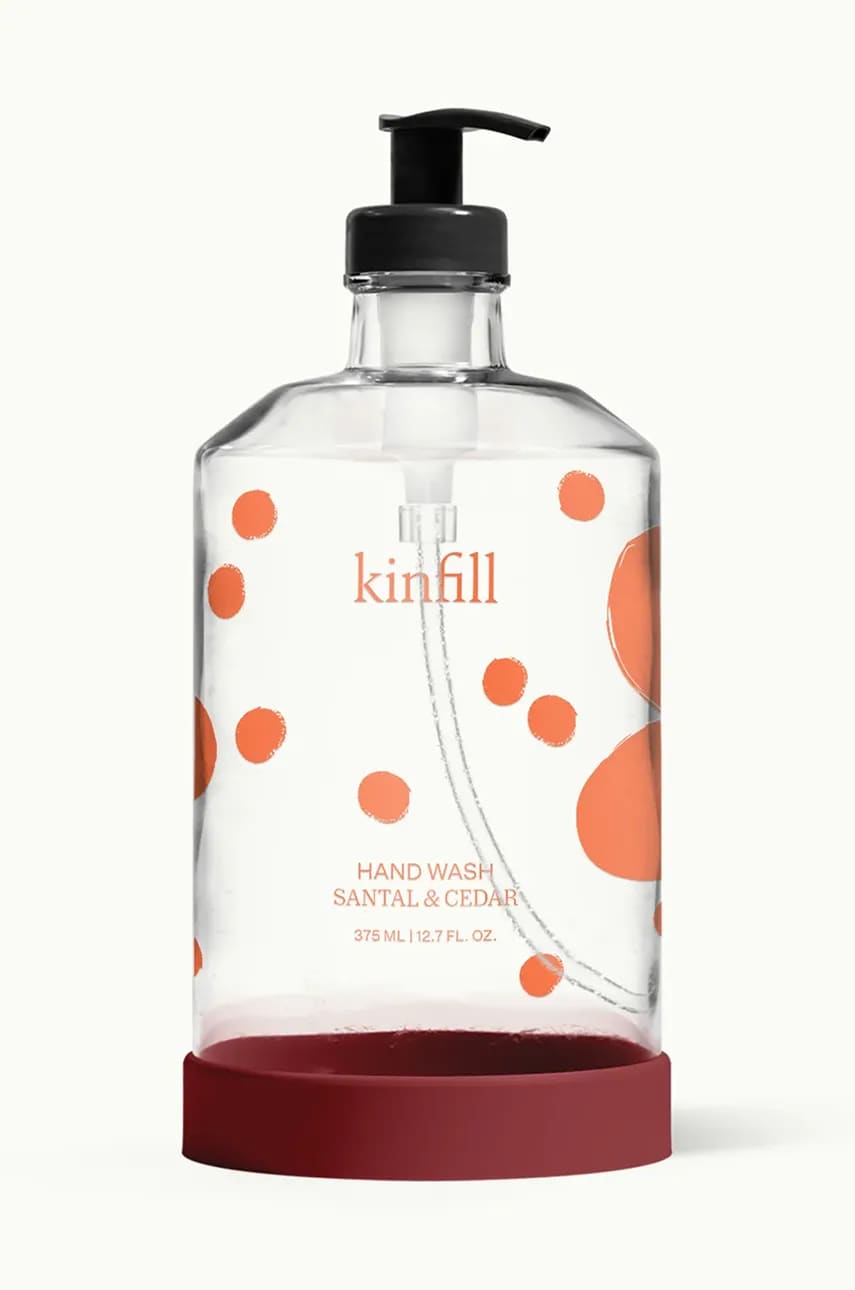 Kinfill gel de spălat pe mâini Santal & Cedar 375 ml Kinfill gel de spălat pe mâini Santal & Cedar 375 ml