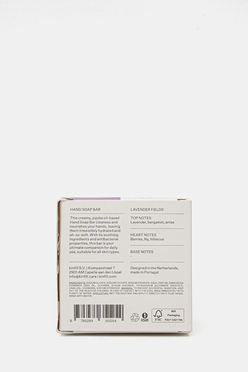 Брусок мыла Kinfill Lavender Fields 150 g цвет белый Брусок мыла Kinfill Lavender Fields 150 g цвет белый