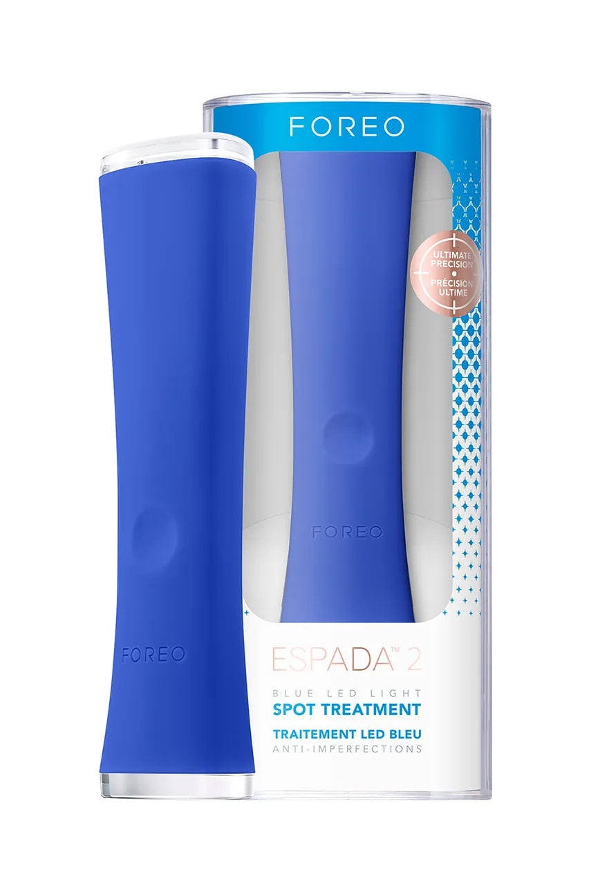 FOREO aparat de terapie pentru acnee cu lumină led albastră ESPADA 2 Cobalt Blue FOREO aparat de terapie pentru acnee cu lumină led albastră ESPADA 2 Cobalt Blue
