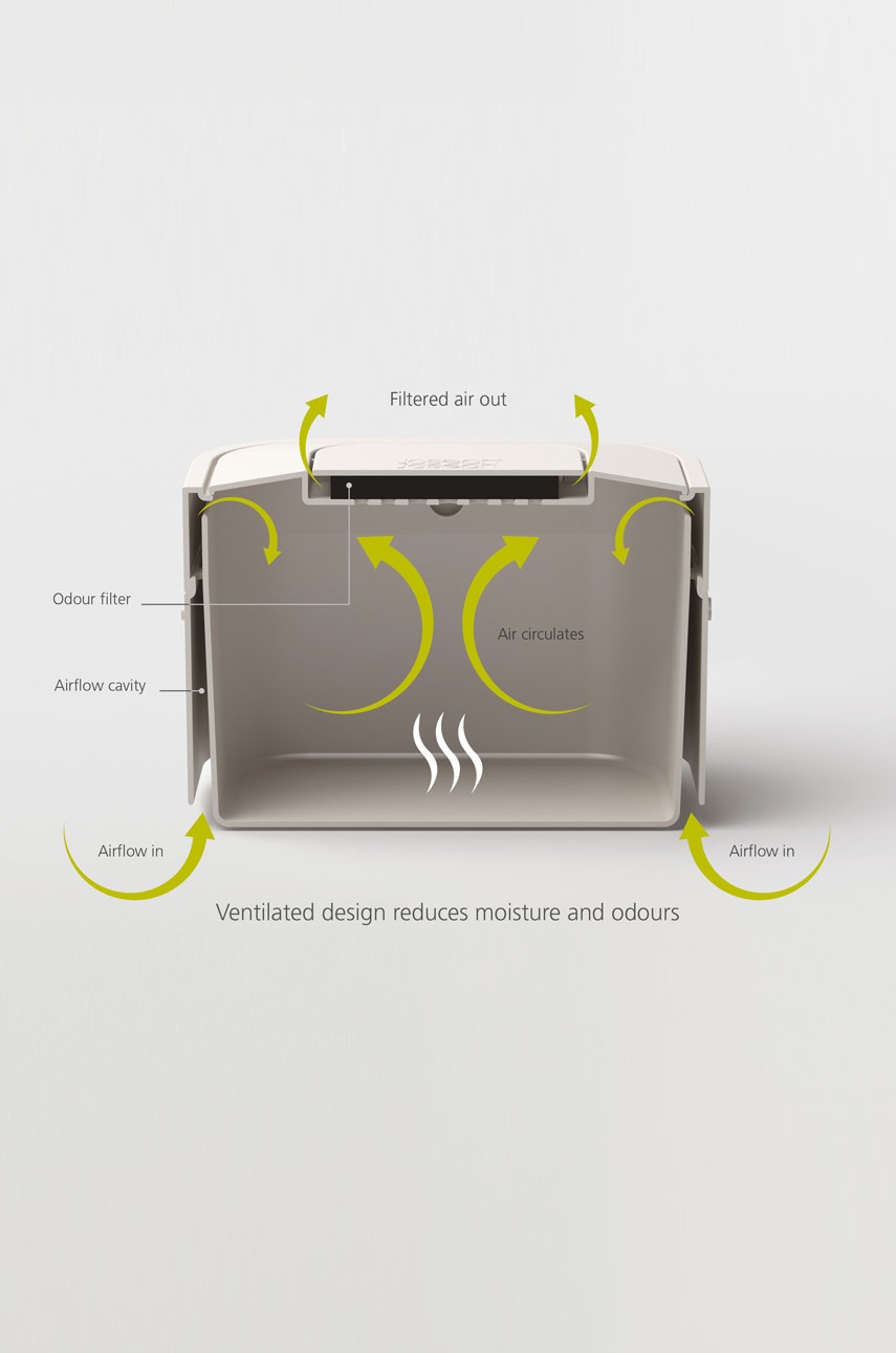 Joseph Joseph κομποστοποιητής με φίλτρο Stack 4 L φωτογραφία