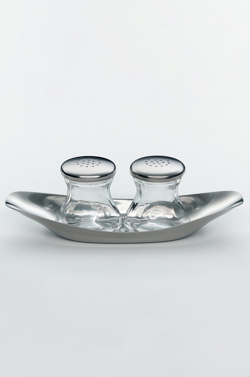 WMF Αλατιέρα και πιπεριέρα με πιατάκι Wagenfeld φωτογραφία