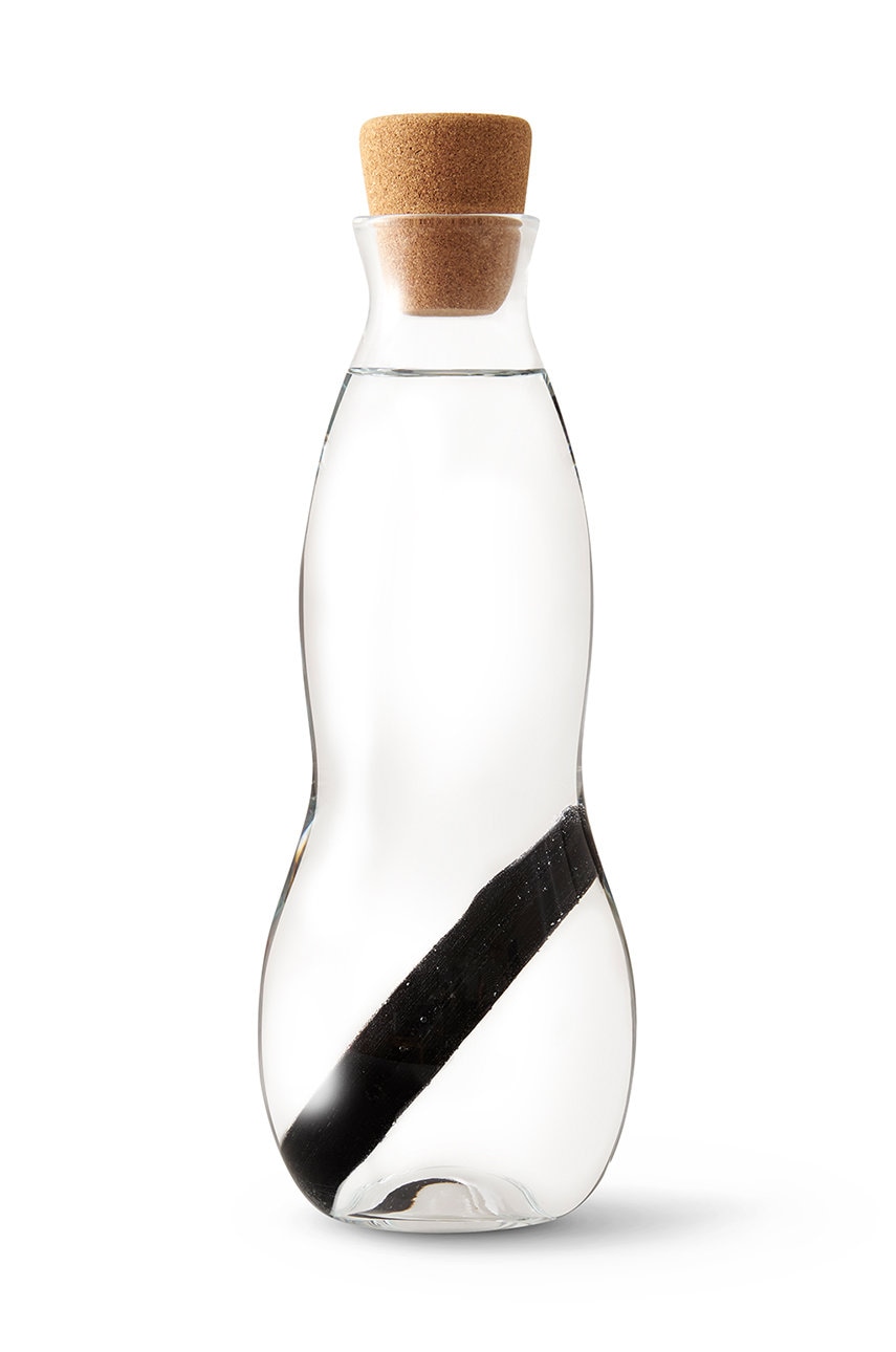 Black and blum szénszűrővel ellátott palack eau carafe