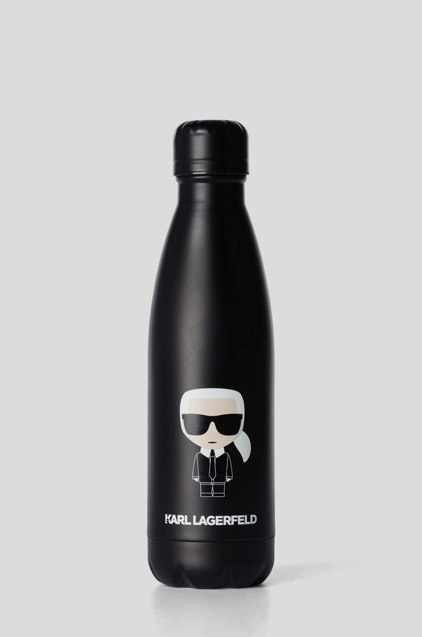 

Бутилка за вода Karl Lagerfeld, Черен
