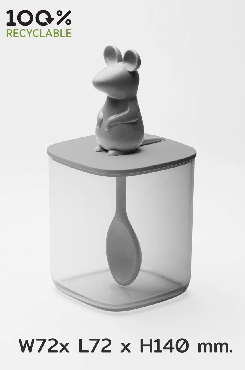 Δοχείο με καπάκι Qualy Lucky Mouse φωτογραφία