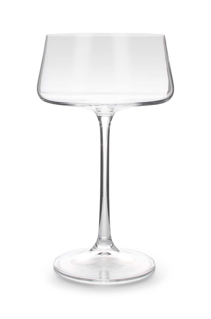 Sada sklenic na šampaňské S|P Collection Muze 4-pack - průhledná -  Křišťálové sklo