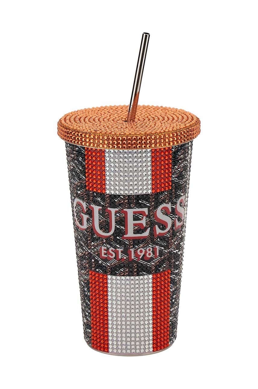 

Кружка с крышкой Guess