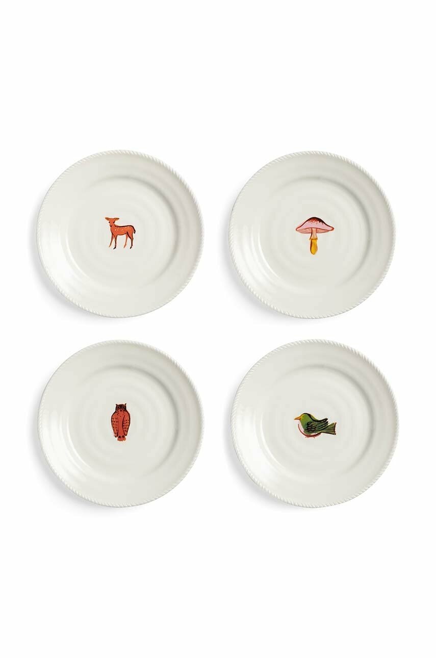 Levně Sada talířů &k amsterdam Autumn Small Set 4-pack