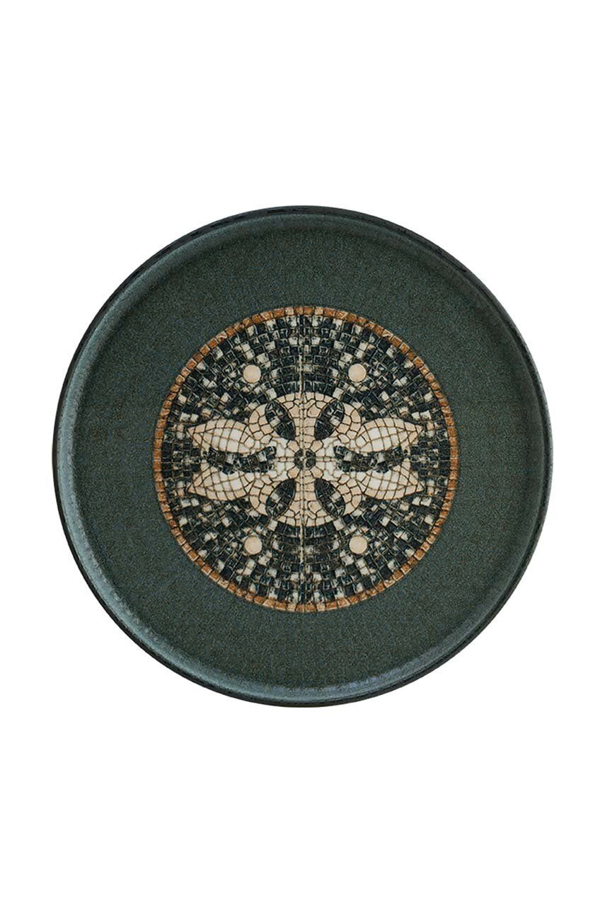Talíř Bonna Mesapotamia Mosaic Anthracite - vícebarevná -  Porcelán