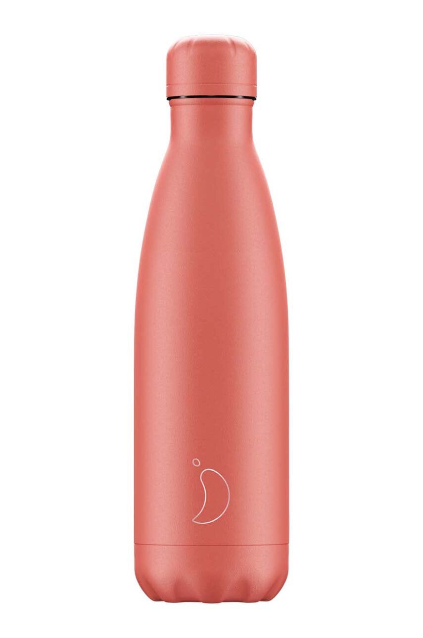 Termo láhev Chillys Pastel 500 ml - oranžová -  Nerezová ocel