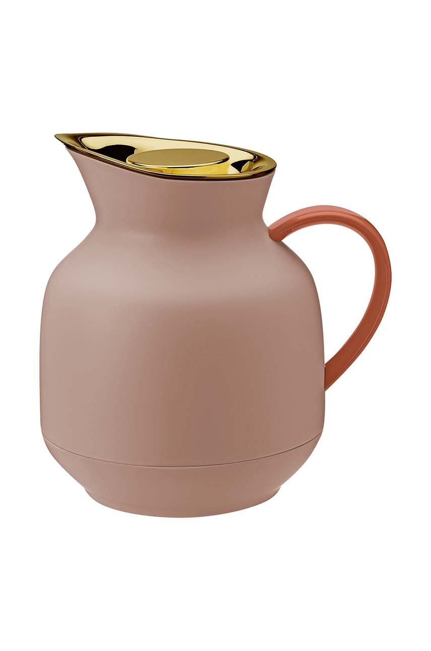 Termální džbán Stelton Amphora - růžová -  Sklo