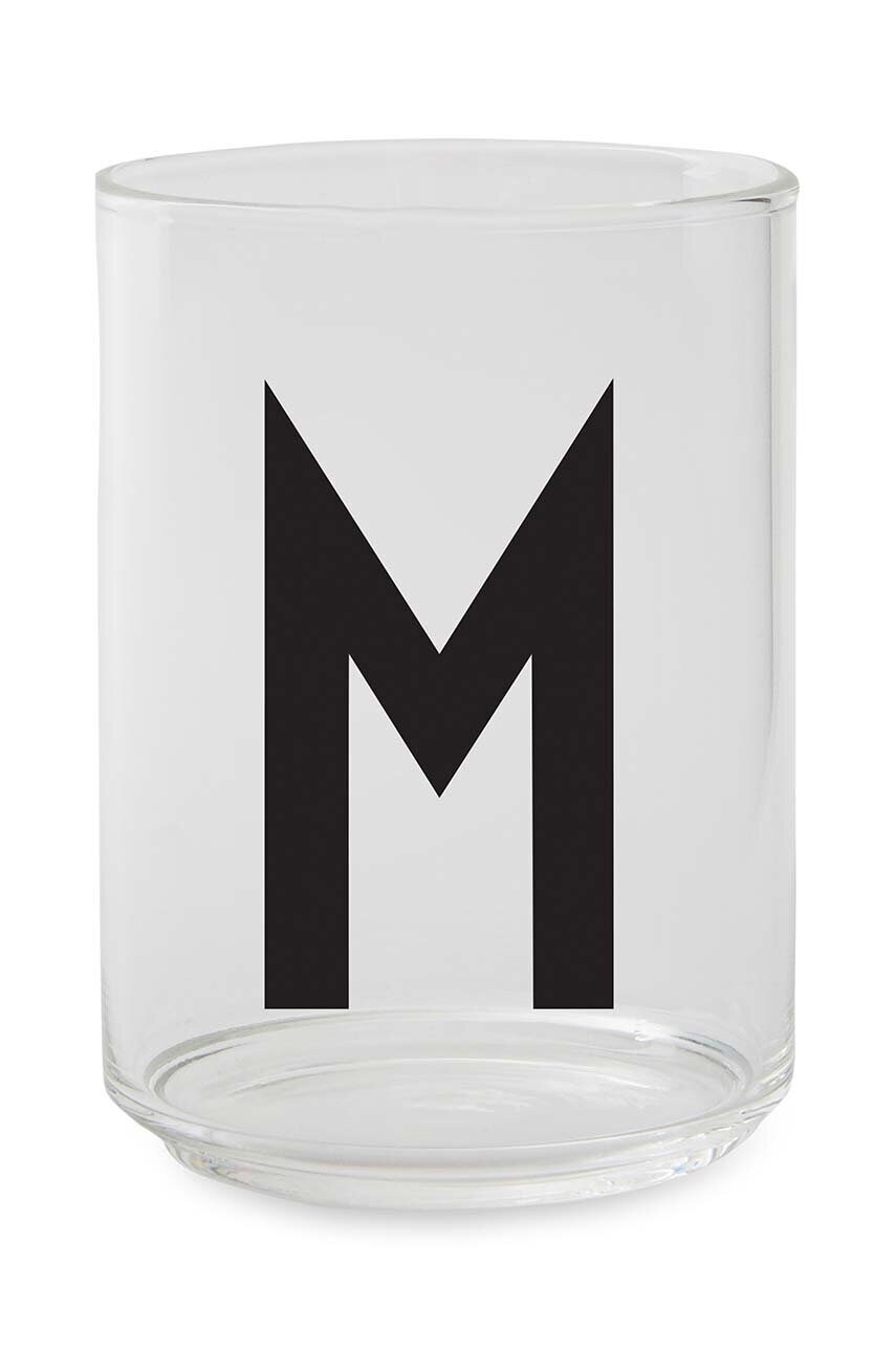 

Чаша Design Letters Personal Drinking Glass, Прозрачен