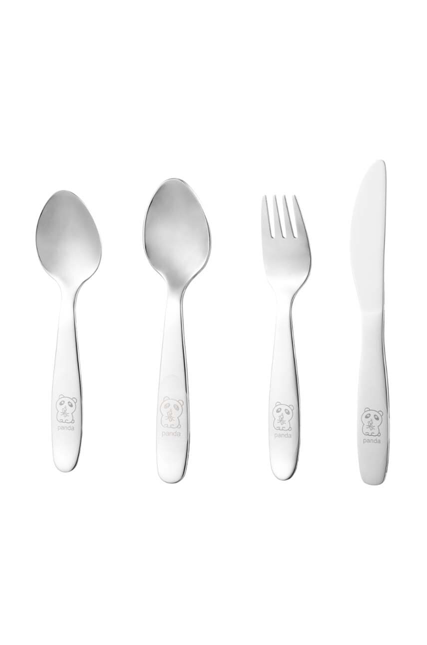 Dorre set de tacâmuri pentru copii Panda 4-pack Dorre set de tacâmuri pentru copii Panda 4-pack