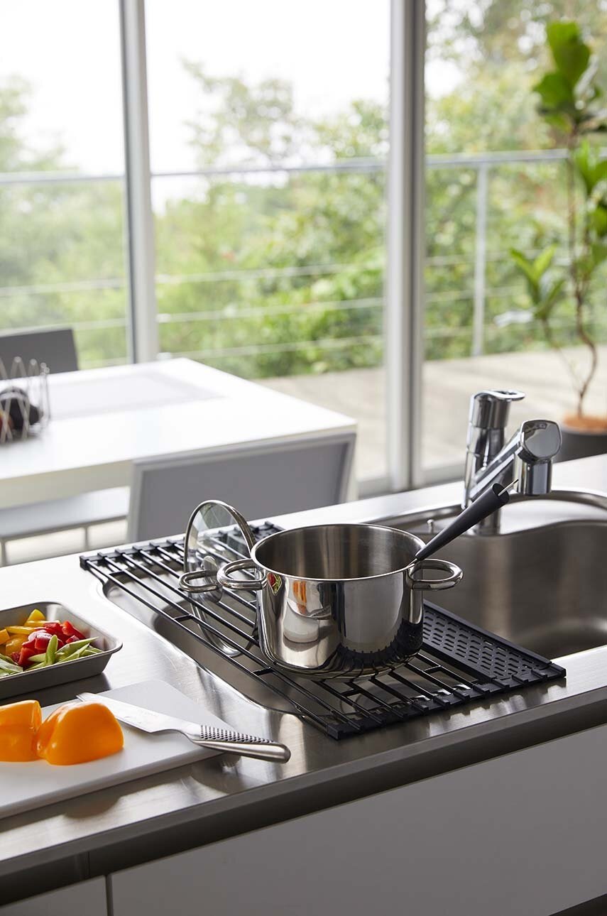 Στραγγιστή πιάτων Yamazaki Tower φωτογραφία