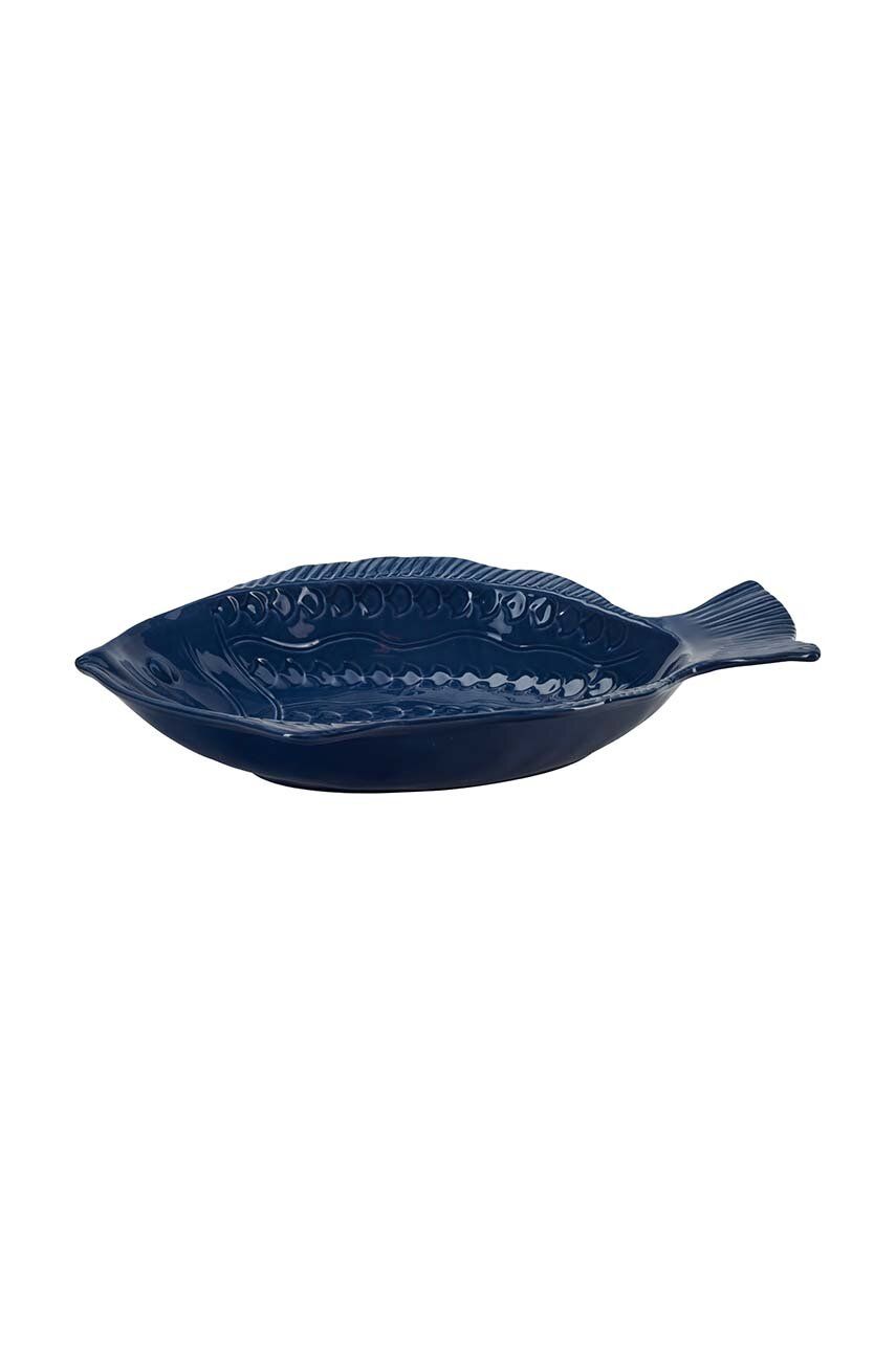 Servírovací miska Bahne M - námořnická modř - Keramika