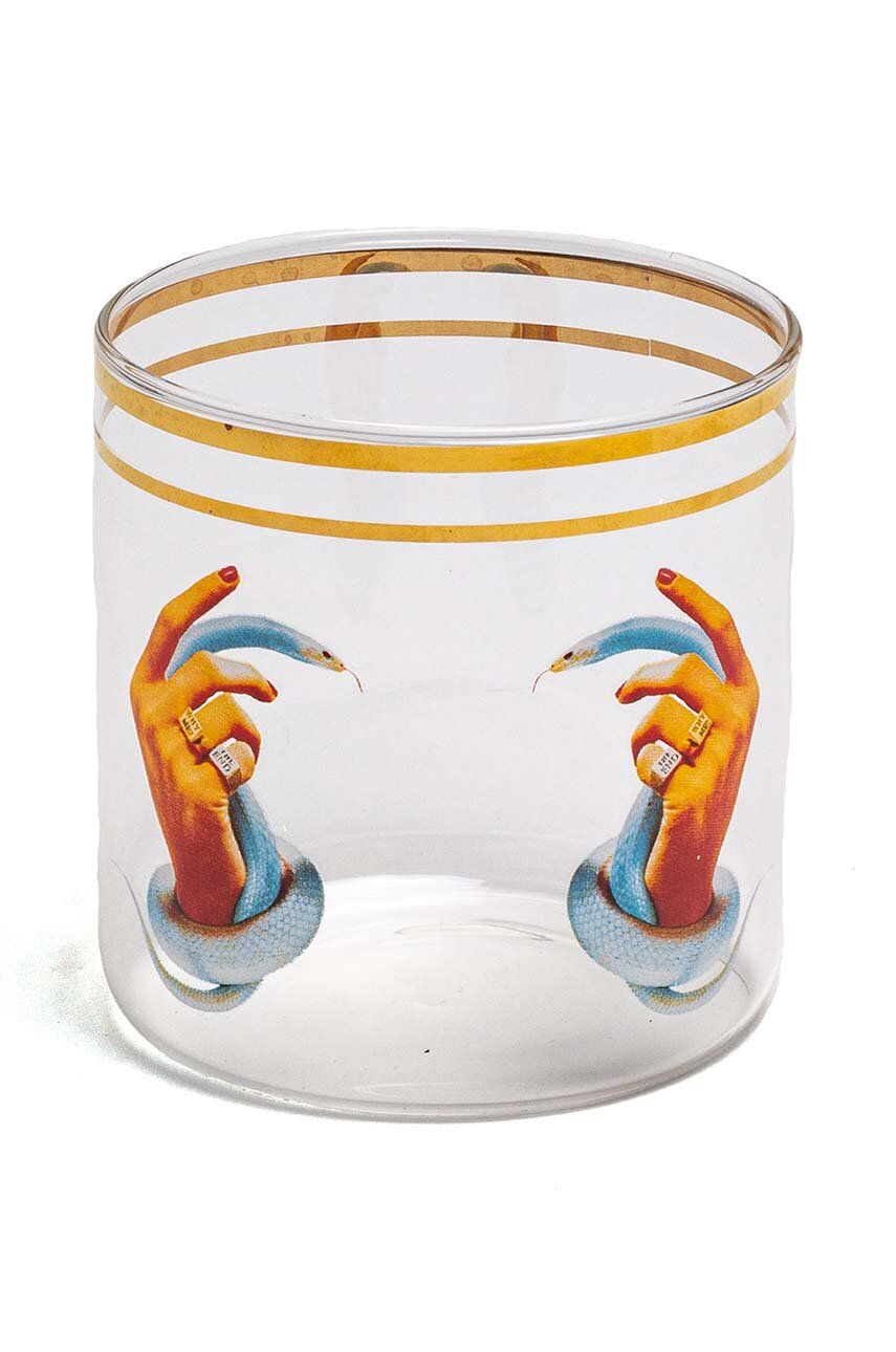 Seletti sticlă Hands With Snakes x Toiletpaper