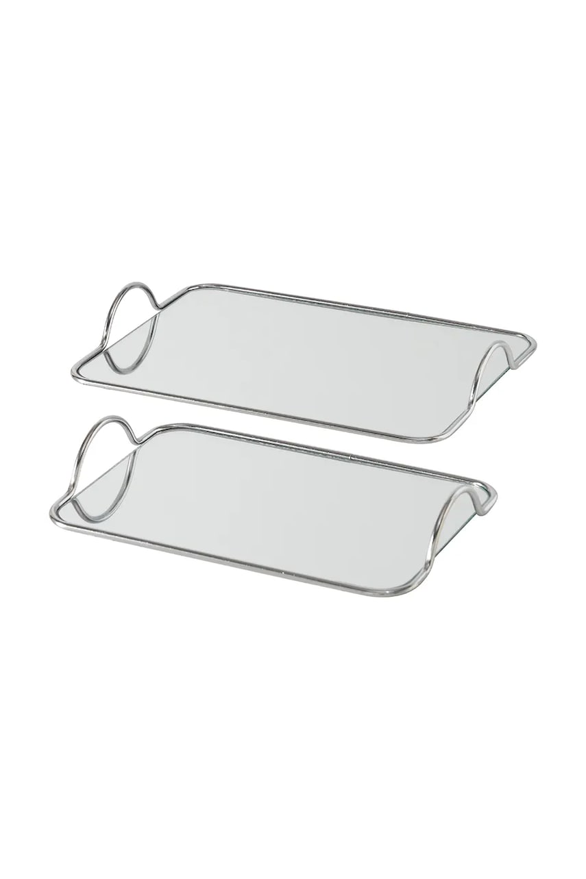 Boltze set de tavi Magellan 2-pack culoarea gri