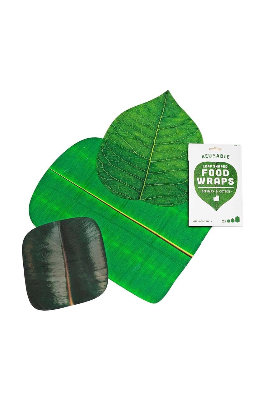 Luckies of London set de folii cu ceară Feal Shape Beeswax Wraps 3-pack Luckies of London set de folii cu ceară Feal Shape Beeswax Wraps 3-pack