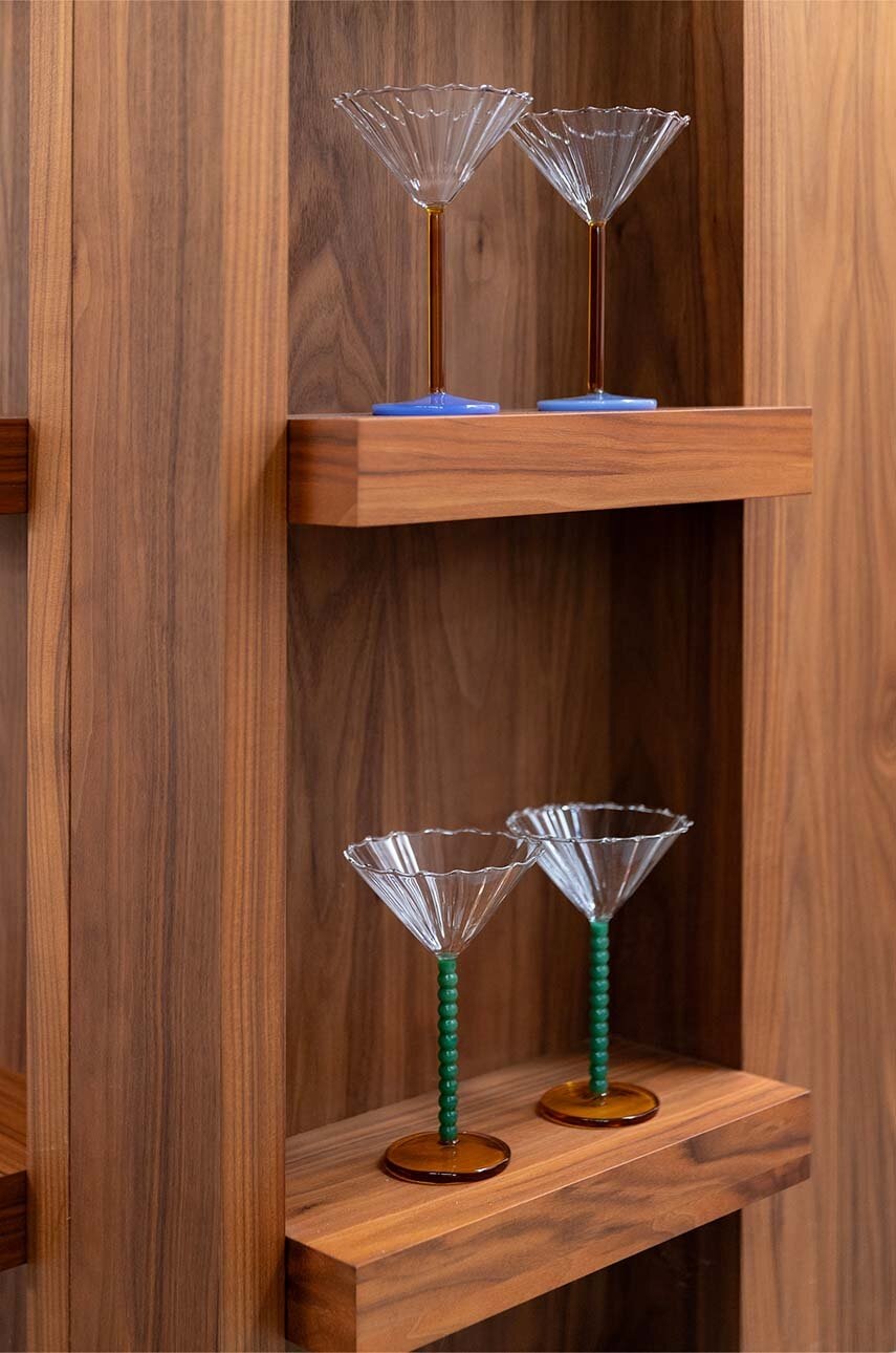 Σετ ποτηριών κρασιού &k amsterdam Perle Set 150 ml 2-pack φωτογραφία