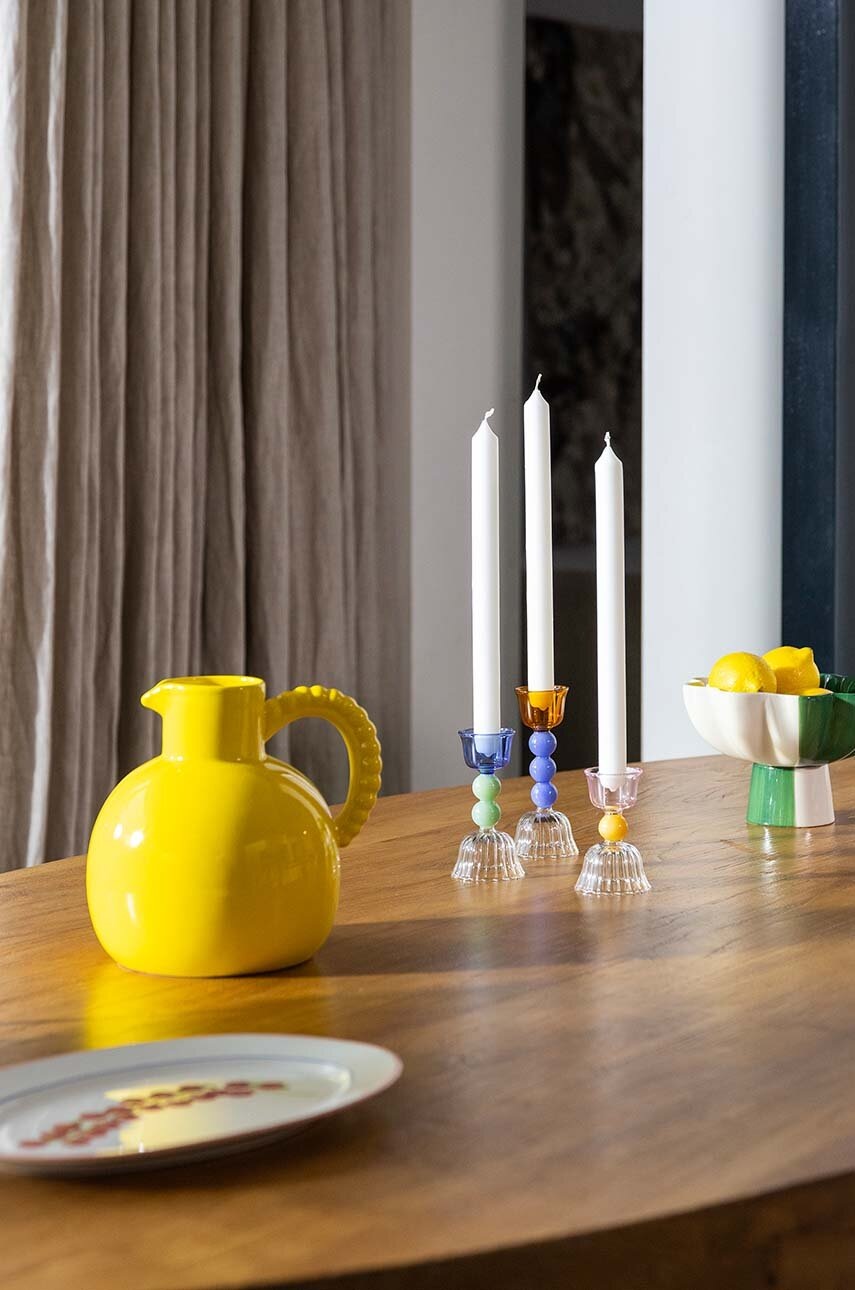 Κανάτα &k amsterdam Jug Perle Yellow φωτογραφία