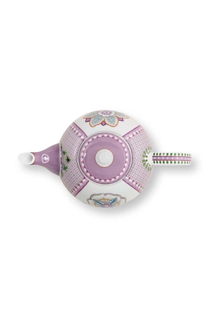 Pip Studio kancsó Lily&Lotus Tiles Lilac 1,6 L termék 2. képe