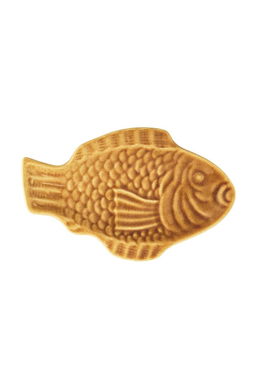 

Чиния Madam Stoltz Fish, Жълт