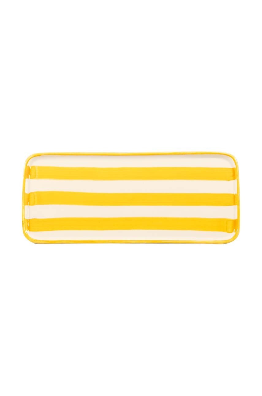 

Комплект чинии Zafferano Righe 26,5 x 11,5 cm (2 броя), Многоцветен