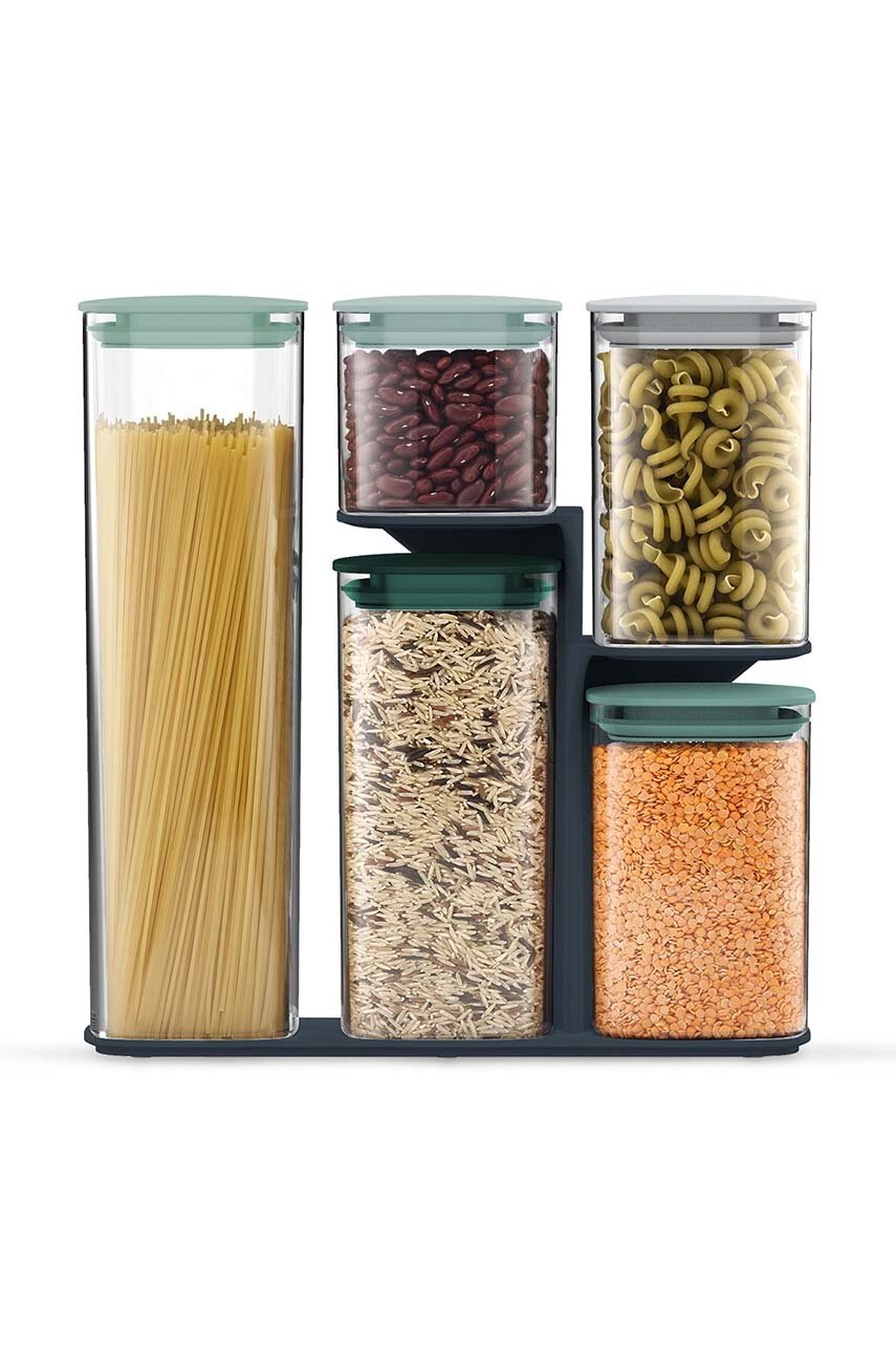 Σετ δοχείων αποθήκευσης με καπάκι Joseph Joseph Podium™ 5-pack φωτογραφία