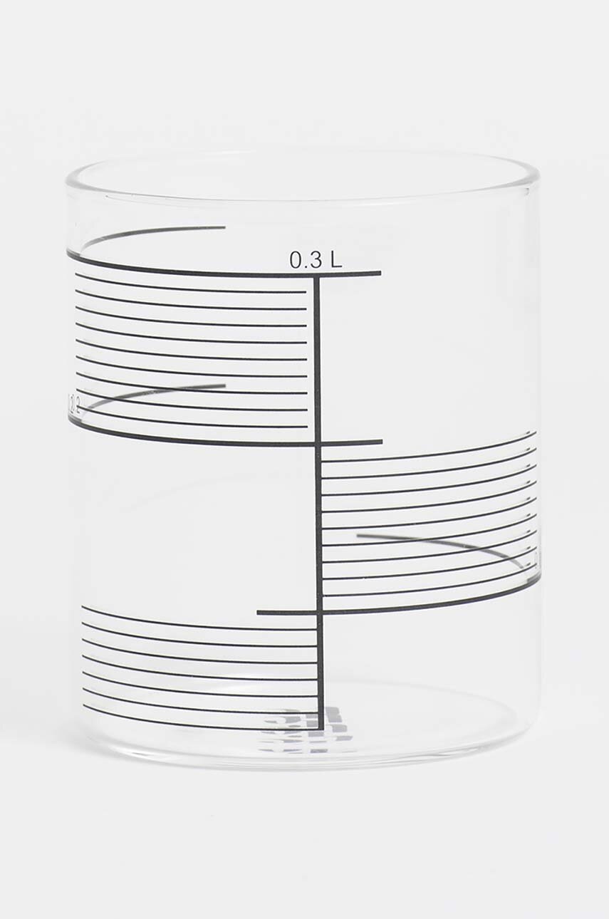 

Комплект чаши Tre Product Square Stripes 300 ml (4 броя), Прозрачен