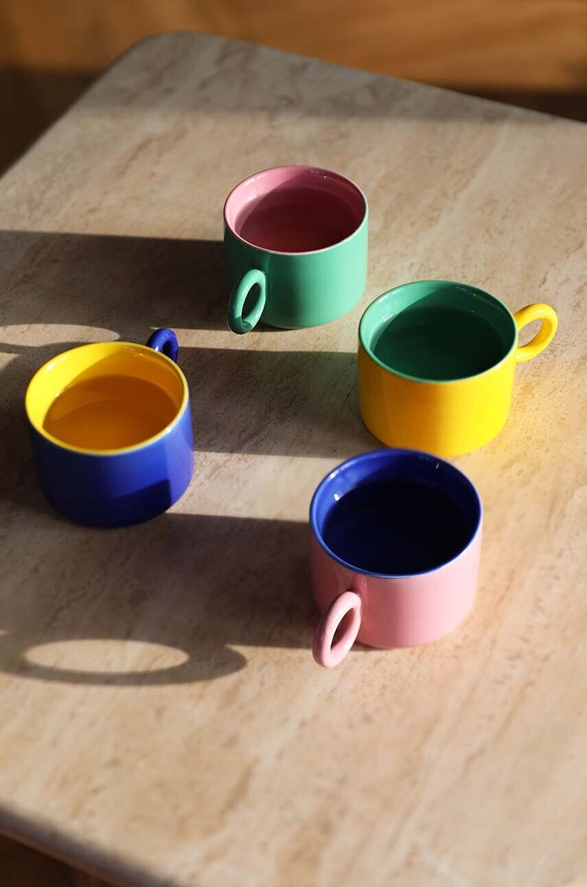 Набір чашок &k amsterdam Mug Chiquito 200 ml 4-pack